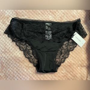 Calvin Klein Black Lacy Panty